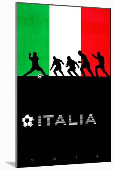 Brazil 2014 - Italy-null-Mounted Poster