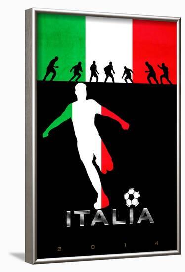 Brazil 2014 - Italy-null-Framed Poster