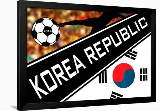 Brazil 2014 - Korea-null-Framed Poster