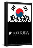 Brazil 2014 - Korea-null-Framed Poster