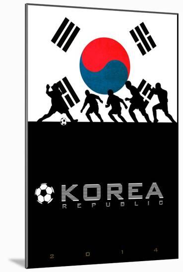 Brazil 2014 - Korea-null-Mounted Poster