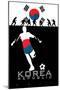 Brazil 2014 - Korea-null-Mounted Poster
