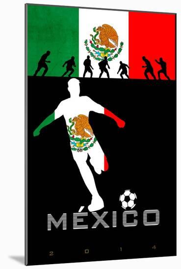 Brazil 2014 - Mexico-null-Mounted Poster