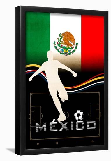 Brazil 2014 - Mexico-null-Framed Poster