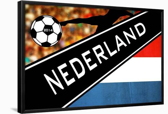 Brazil 2014 - Netherlands-null-Framed Poster