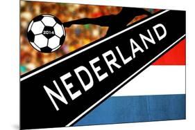 Brazil 2014 - Netherlands-null-Mounted Poster