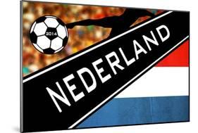 Brazil 2014 - Netherlands-null-Mounted Poster