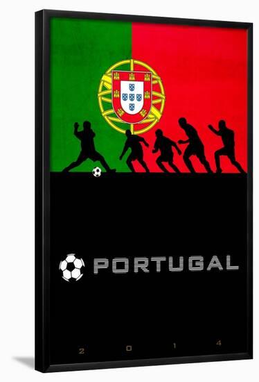 Brazil 2014 - Portugal-null-Framed Poster