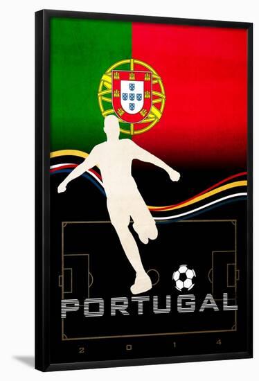 Brazil 2014 - Portugal-null-Framed Poster