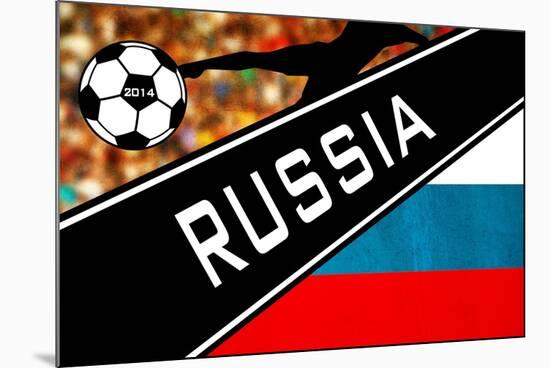 Brazil 2014 - Russia-null-Mounted Poster
