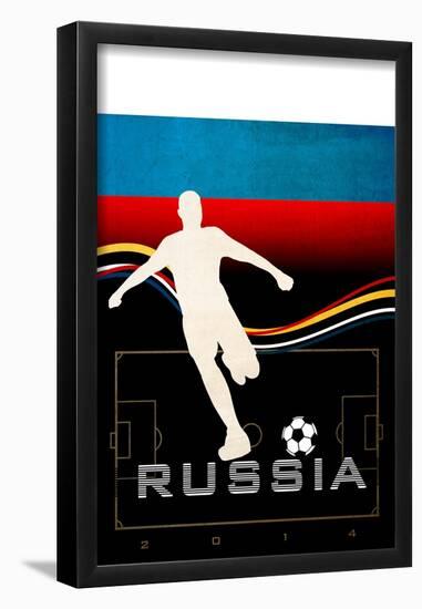 Brazil 2014 - Russia-null-Framed Poster