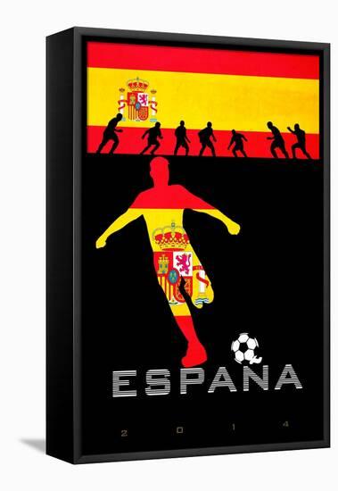 Brazil 2014 - Spain-null-Framed Stretched Canvas