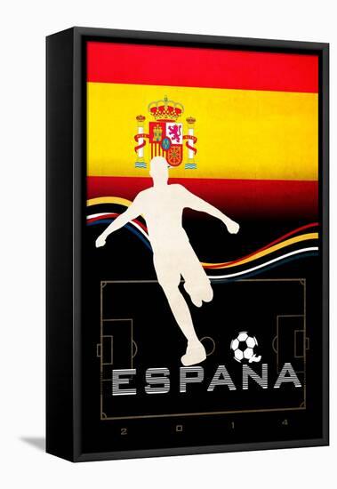 Brazil 2014 - Spain-null-Framed Stretched Canvas