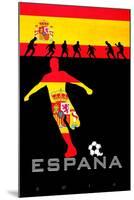 Brazil 2014 - Spain-null-Mounted Poster