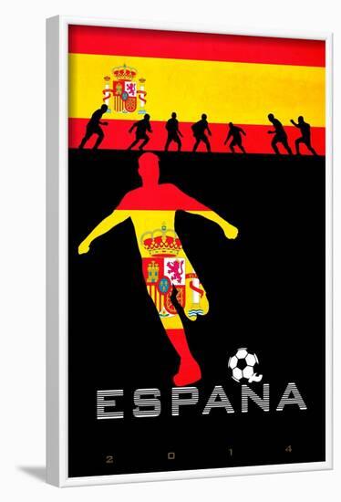 Brazil 2014 - Spain-null-Framed Poster