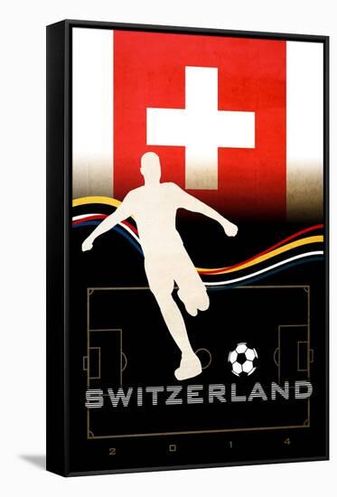 Brazil 2014 - Switzerland-null-Framed Stretched Canvas