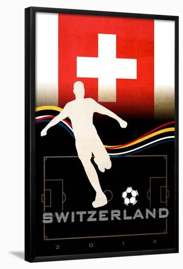 Brazil 2014 - Switzerland-null-Framed Poster