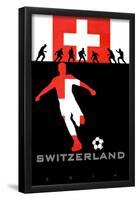 Brazil 2014 - Switzerland-null-Framed Poster