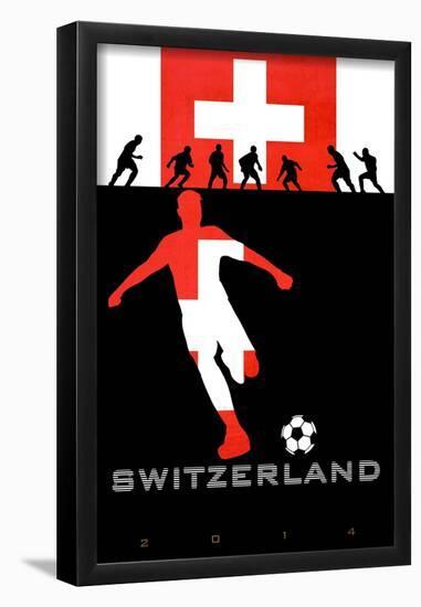 Brazil 2014 - Switzerland-null-Framed Poster