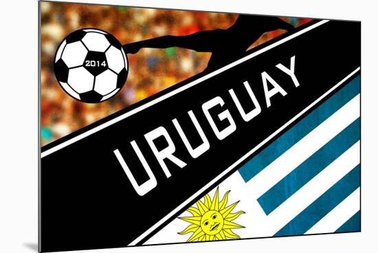 Brazil 2014 - Uruguay-null-Mounted Poster