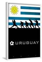 Brazil 2014 - Uruguay-null-Framed Poster