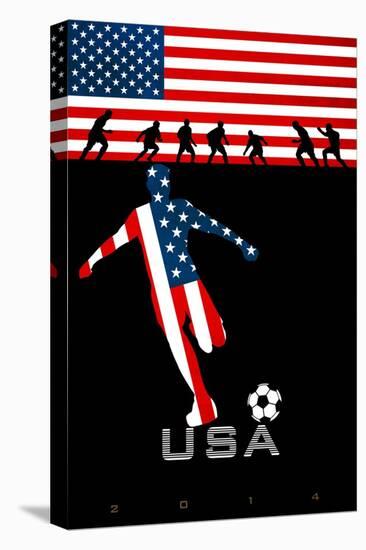 Brazil 2014 - USA-null-Stretched Canvas