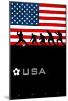 Brazil 2014 - USA-null-Mounted Poster