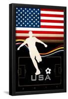 Brazil 2014 - USA-null-Framed Poster