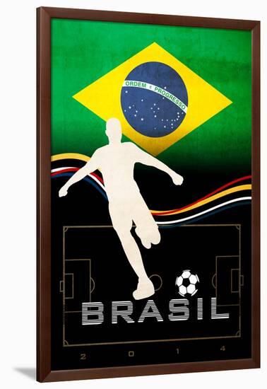 Brazil 2014-null-Framed Premium Giclee Print