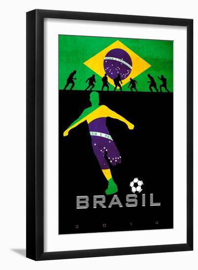 Brazil 2014-null-Framed Art Print