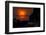 Brazil. A colorful orange sunset in the Pantanal.-Ralph H. Bendjebar-Framed Photographic Print