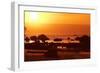 Brazil, Bahia, Island Morro De Sao Paulo, Beach, Rock, Sea, Sunset-Chris Seba-Framed Photographic Print