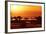 Brazil, Bahia, Island Morro De Sao Paulo, Beach, Rock, Sea, Sunset-Chris Seba-Framed Photographic Print