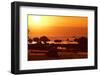 Brazil, Bahia, Island Morro De Sao Paulo, Beach, Rock, Sea, Sunset-Chris Seba-Framed Photographic Print