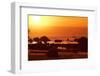 Brazil, Bahia, Island Morro De Sao Paulo, Beach, Rock, Sea, Sunset-Chris Seba-Framed Photographic Print