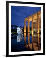 Brazil, Brasilia, Distrito Federal, Palacio De Itamaraty-Alex Robinson-Framed Photographic Print