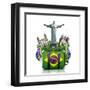 Brazil, Brazil Landmarks, Travel-Dorian2013-Framed Art Print