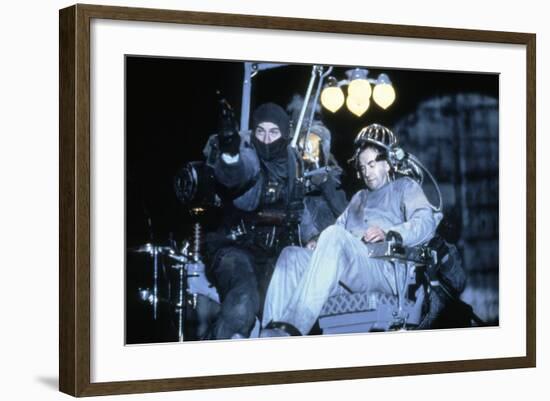 Brazil by TerryGilliam with Jonathan Pryce and Robert by Niro, 1985 (photo)-null-Framed Photo