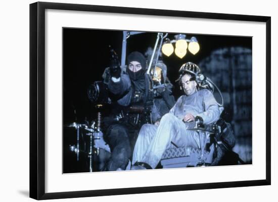 Brazil by TerryGilliam with Jonathan Pryce and Robert by Niro, 1985 (photo)-null-Framed Photo