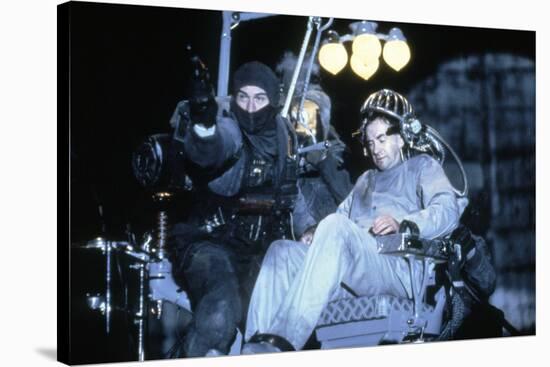 Brazil by TerryGilliam with Jonathan Pryce and Robert by Niro, 1985 (photo)-null-Stretched Canvas