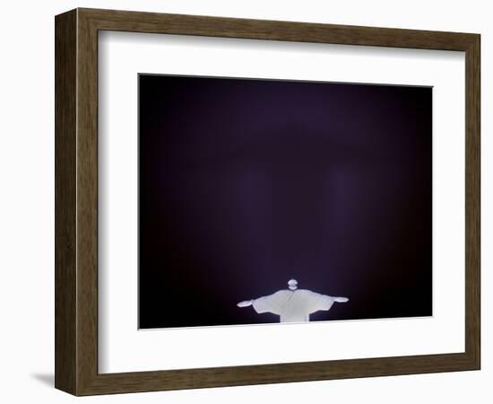 Brazil Chist the Redeemer-Felipe Dana-Framed Photographic Print