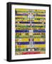 Brazil, City of Rio de Janeiro, Detailed view of the Selaron Steps connecting Lapa and Santa Teresa-Karol Kozlowski-Framed Photographic Print