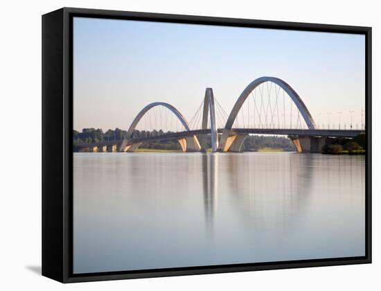 Brazil, Distrito Federal-Brasilia, Brasilia, Lake Paranoa - Lago Do Paranoa-Jane Sweeney-Framed Stretched Canvas