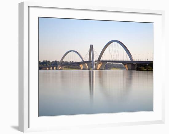 Brazil, Distrito Federal-Brasilia, Brasilia, Lake Paranoa - Lago Do Paranoa-Jane Sweeney-Framed Photographic Print