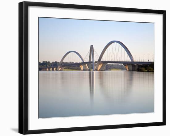 Brazil, Distrito Federal-Brasilia, Brasilia, Lake Paranoa - Lago Do Paranoa-Jane Sweeney-Framed Photographic Print