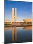 Brazil, Distrito Federal-Brasilia, Brasilia, National Congress of Brazil-Jane Sweeney-Mounted Photographic Print