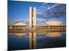 Brazil, Distrito Federal-Brasilia, Brasilia, National Congress of Brazil-Jane Sweeney-Mounted Photographic Print