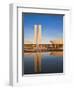 Brazil, Distrito Federal-Brasilia, Brasilia, National Congress of Brazil-Jane Sweeney-Framed Photographic Print