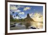 Brazil, Fernando De Noronha, Conceicao Beach with Morro Pico Mountain in the Background-Michele Falzone-Framed Photographic Print