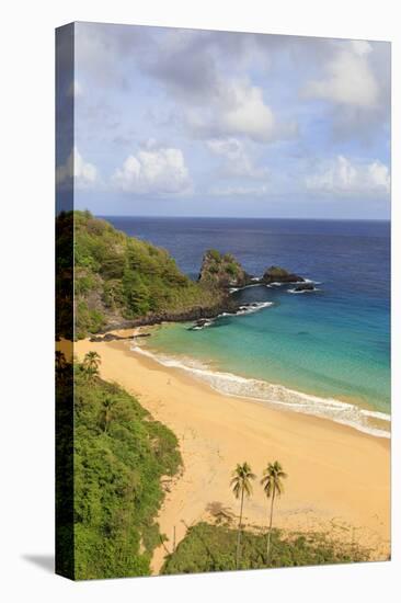 Brazil, Fernando De Noronha, Fernando De Noronha Marine National Park, Sancho Bay-Michele Falzone-Stretched Canvas